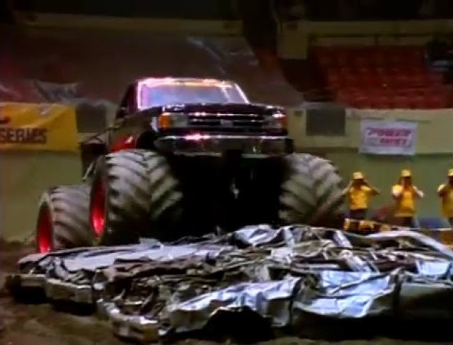 Custom Made Monster Truck bodied as Ford F-Series
