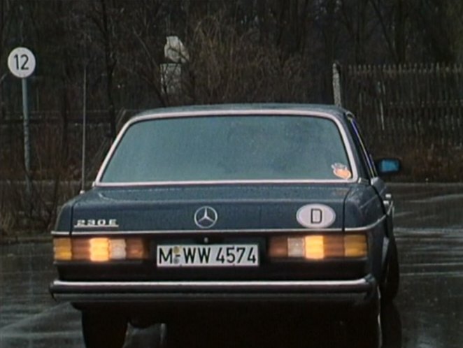 1983 Mercedes-Benz 230 E [W123]