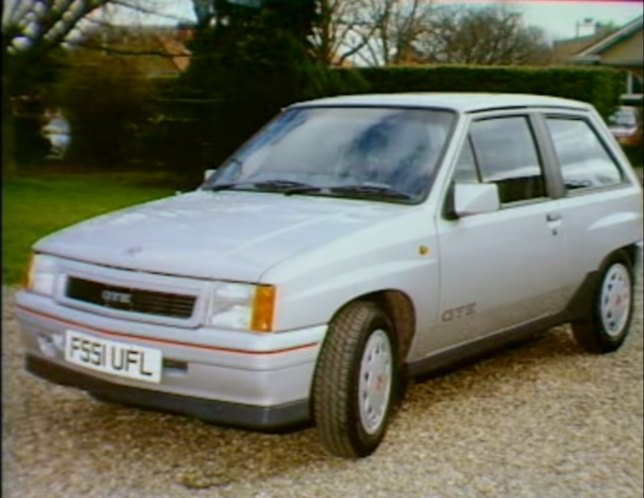 1988 Vauxhall Nova GTE MkI