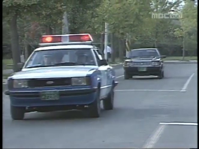 1977 Hyundai Ford Cortina Mark IV Police