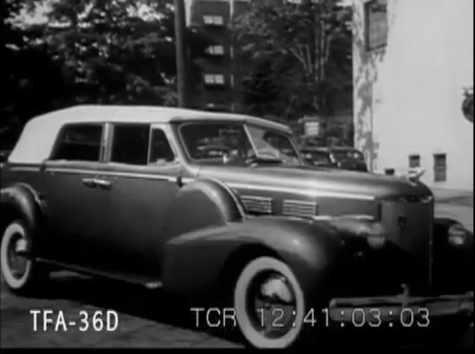 1938 Cadillac Fleetwood 75 Convertible Sedan