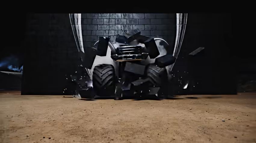 Custom Made Monster Truck Bodied as 2005-2007 F-Series Super Duty