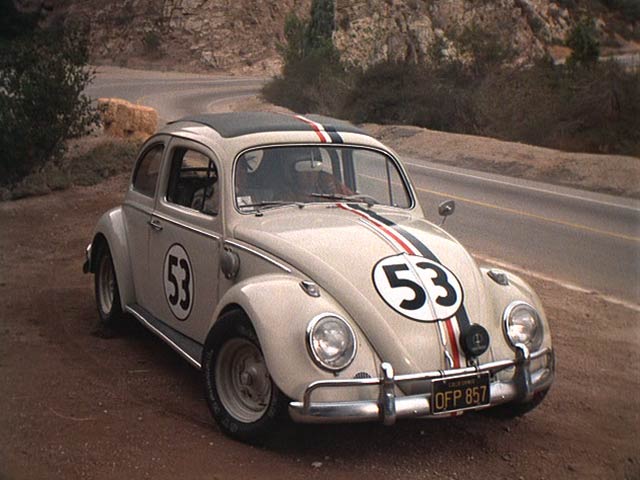 1963 Volkswagen SunRoof Sedan Typ 1 in Herbie goes to Monte Carlo Movie 