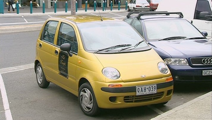 Class: Cars, Hatchback — Model origin: KR. 2001 Daewoo Matiz 