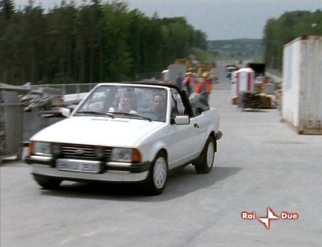 1984 Ford Escort Cabriolet 16i MkIII