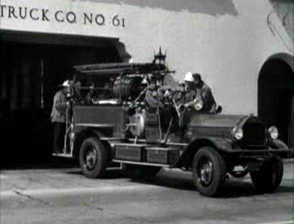 1921 Seagrave Combination Chemical and Hose Wagon