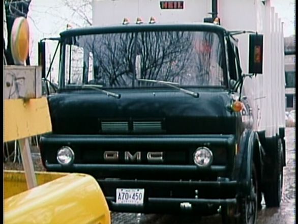 GMC Steel Tilt Cab Heil Garbage Truck