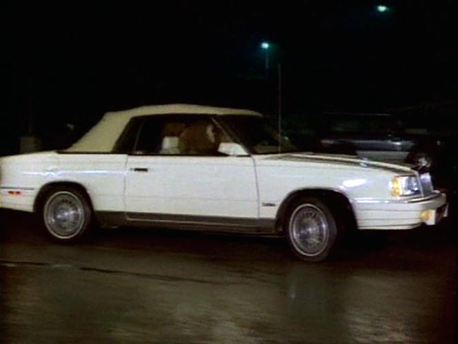 1986 Chrysler LeBaron Convertible Turbo [KCP27]