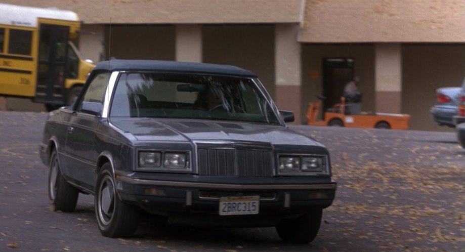 1985 Chrysler LeBaron Convertible [CP27]