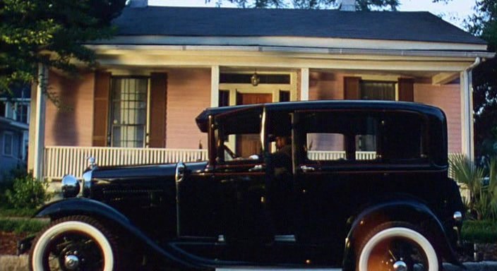 1929 Ford Model A Three Window Town Sedan