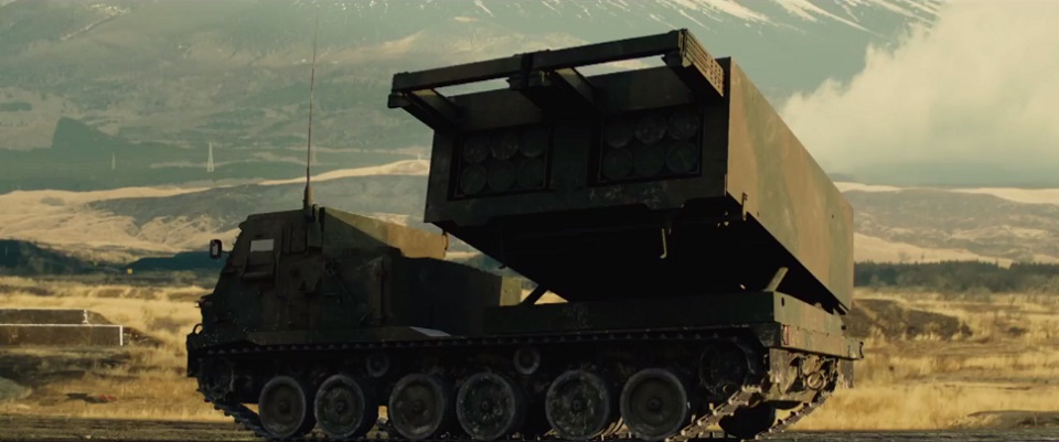 FMC M270 MLRS Multiple Launch Rocket System