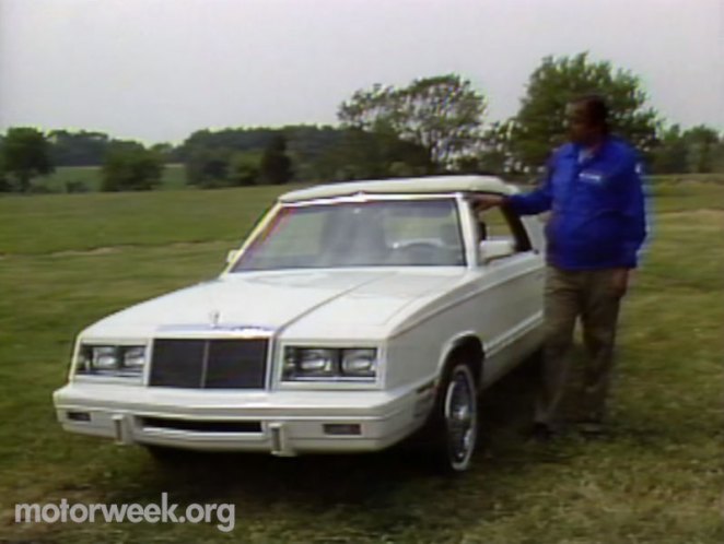 1982 Chrysler LeBaron Convertible