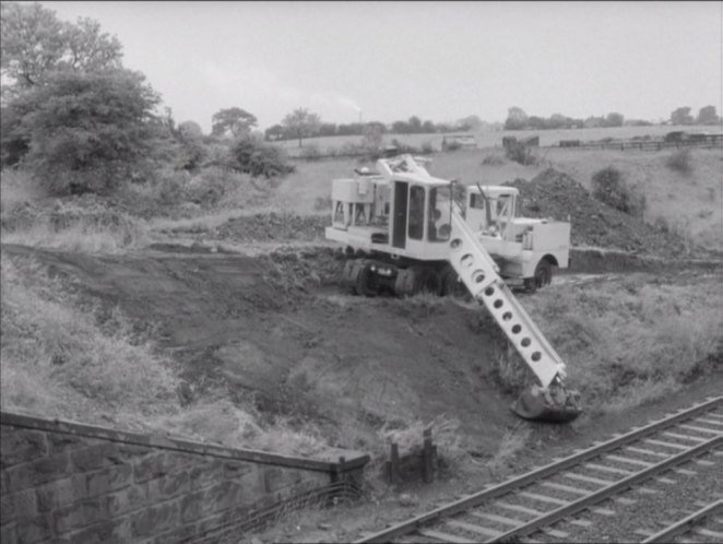 1956 Gradall M-2460 British Railways excavator truck