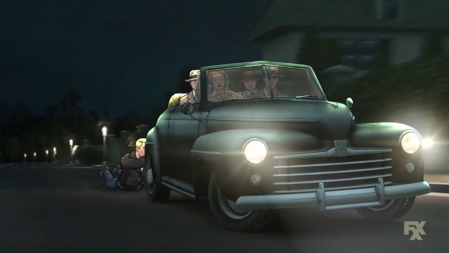 1947 Ford Super De Luxe Convertible Club Coupe [76B]