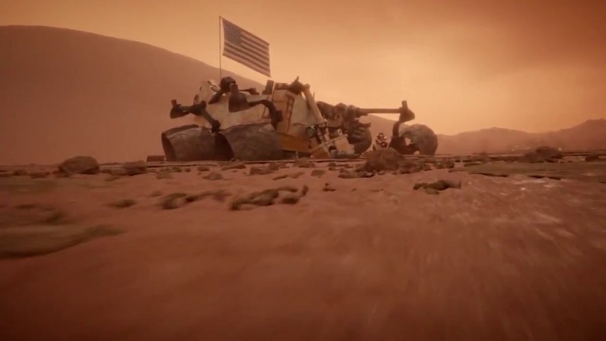 Made for Movie Mars Rover