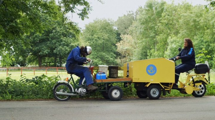 Crescent Transportmoped 'Flakmoppe' /w Lifan engine