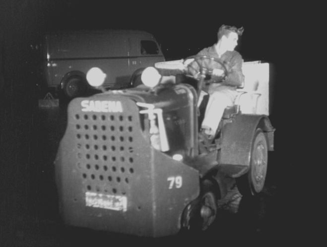 Clark Clarktor Sabena airport tug