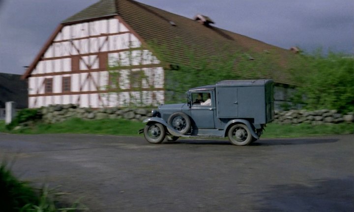 1930 Ford Model A Kassevogn