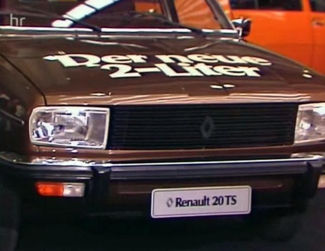 1978 Renault 20 TS 2 Litres [R1272]
