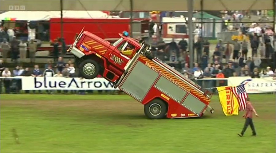 Leyland Landtrain Fire Engine 'Backdraft Wheelie Truck' Steve Murty