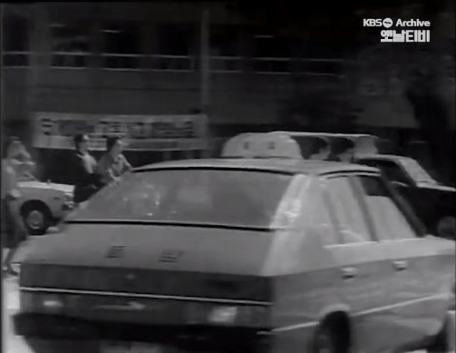 1976 Hyundai Pony Taxi