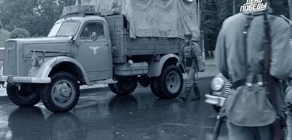 GAZ 63 Modified for Movie as Opel Blitz