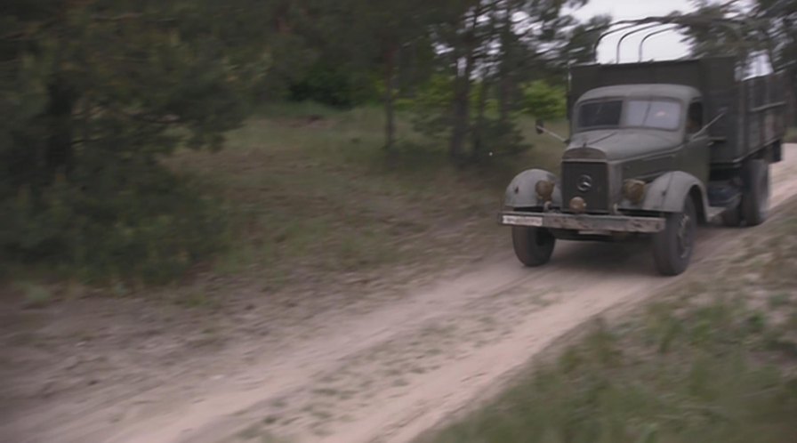 ZiS 150 Modified for Movie as Mercedes-Benz