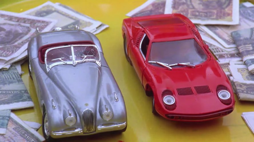 1950 Jaguar XK 120 Scale Model