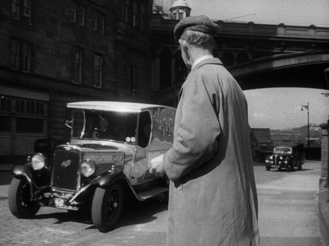 1934 Austin Eighteen Coachbuilt open cab van.