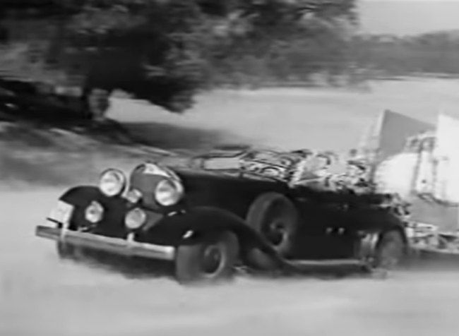 1933 Chrysler Imperial Convertible Phaeton by LeBaron as Mercedes-Benz [CL]