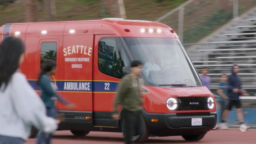 2025 Rivian ECV 'Made for Movie Ambulance'