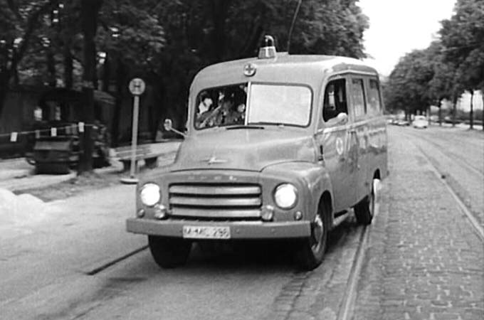 1952 Opel Blitz Krankenwagen Karosseriefabrik Voll
