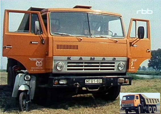 1977 KamAZ 5511 Muldenkipper