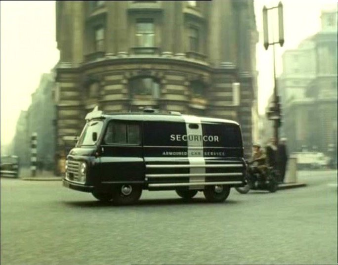 1966 Morris J2 security van