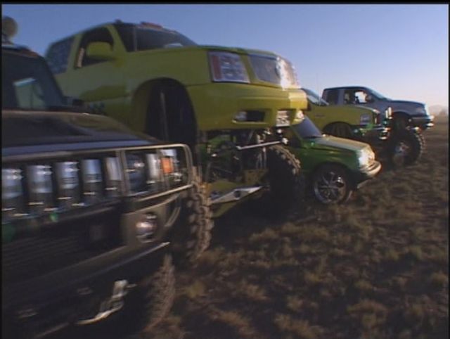 Custom Made Monster Truck GMC Sierra with Cadillac Escalade front end