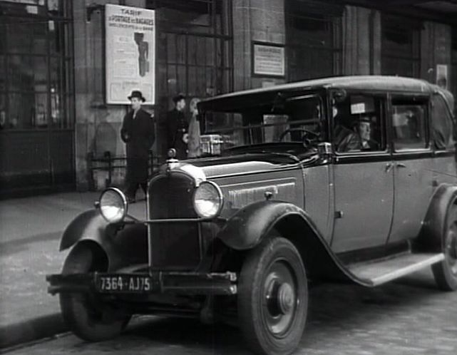 1931 Citroën C4 F Large Taxi Décapotable