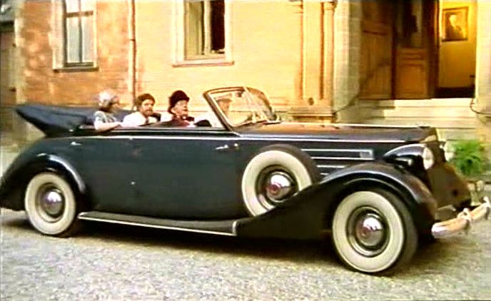 1937 Packard Twelve Phaeton Gläser [1507]