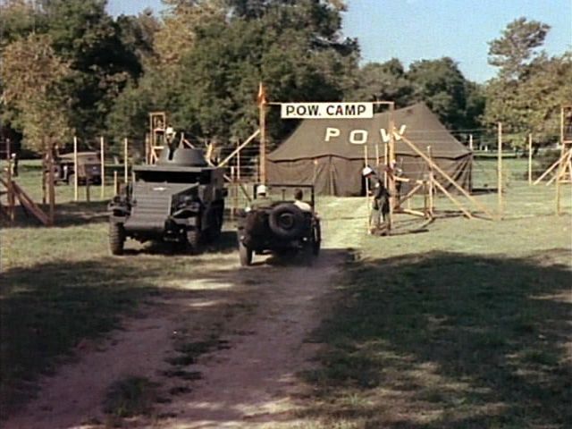 White M2 Halftrack Modified for Movie