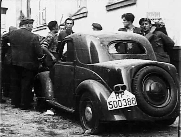 1937 Fiat 500 A Pocztowy