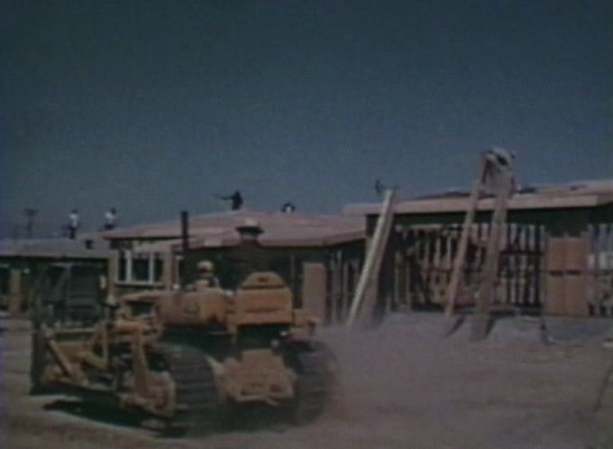 Caterpillar D4 with 4S hydraulic dozer blade attachment