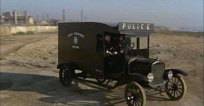 1924 Ford Model T Extended police van