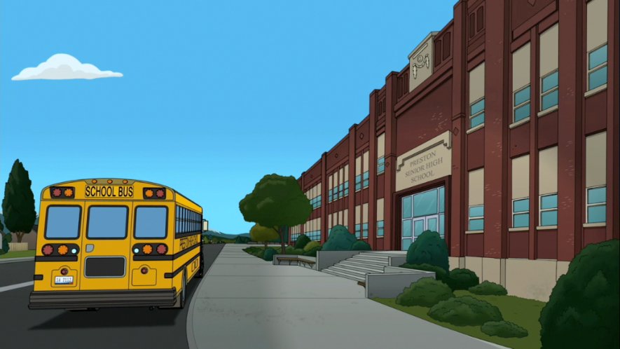 GMC B-Series Blue Bird