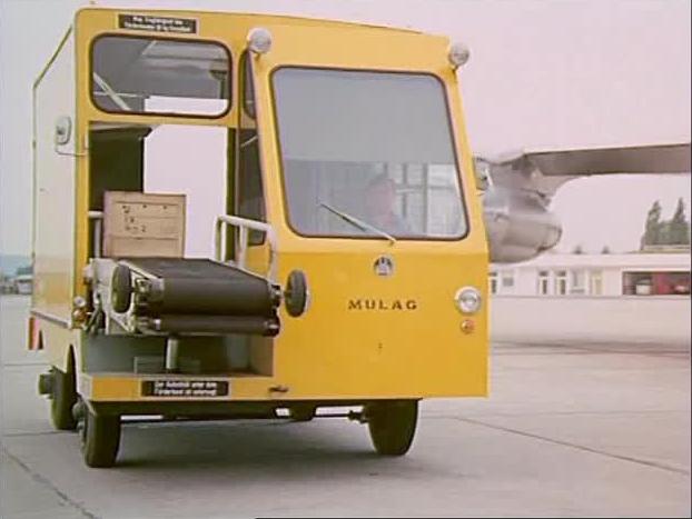 1964 Mulag Gepäckförderbandwagen