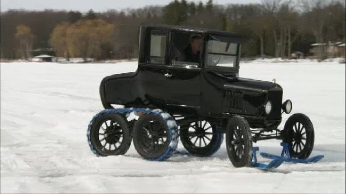 1925 Ford Model T Snow Flyer