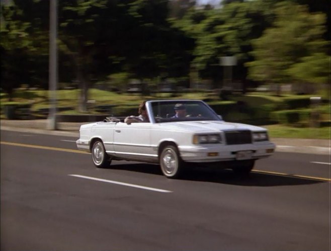 1986 Chrysler LeBaron Convertible [KCP27]