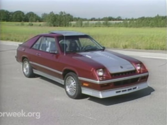 1985 Dodge Shelby Charger Turbo