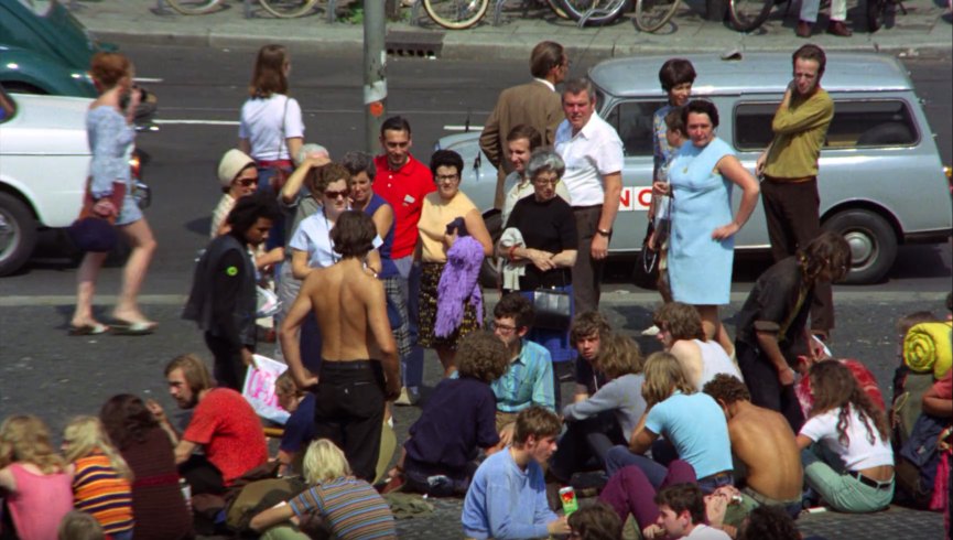 1966 Austin Mini Van with window conversion