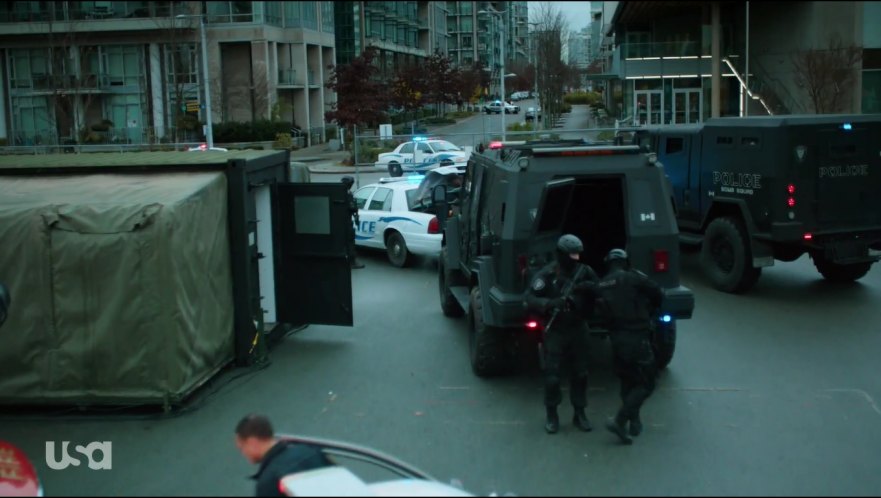 2007 International MXT modified as SWAT Vehicle